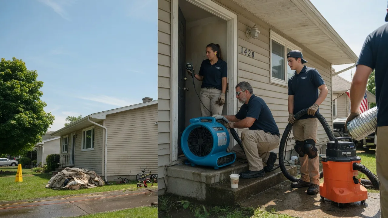 Water Damage Restoration in Newtown, IN near me